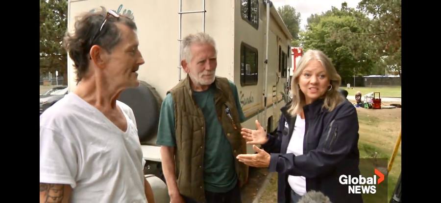 Global News interview on housing and homelessness